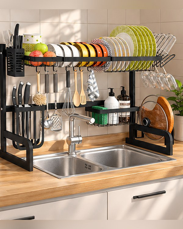 Shelf in the kitchen