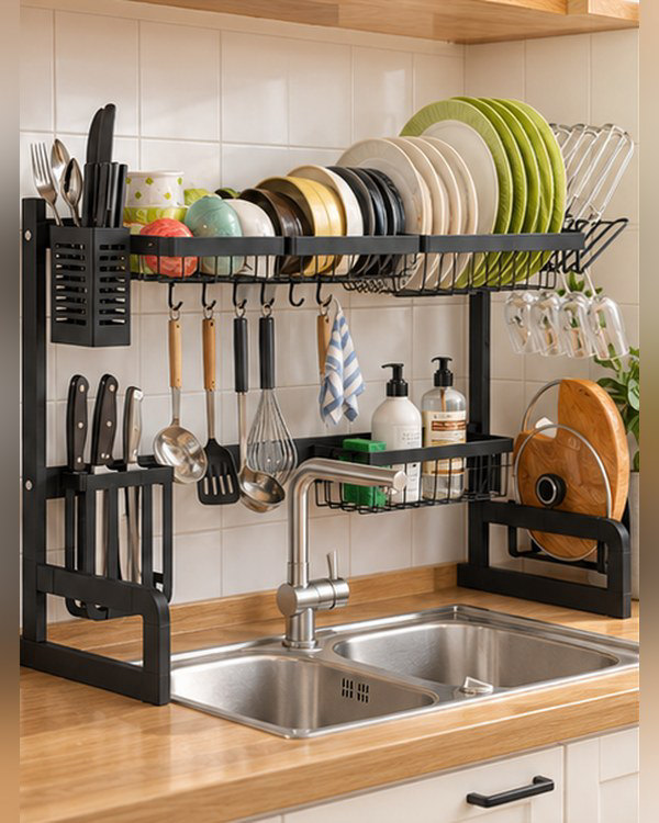 Shelf above the sink
