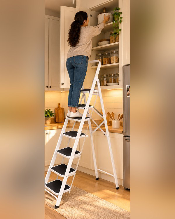 Staircase in the kitchen